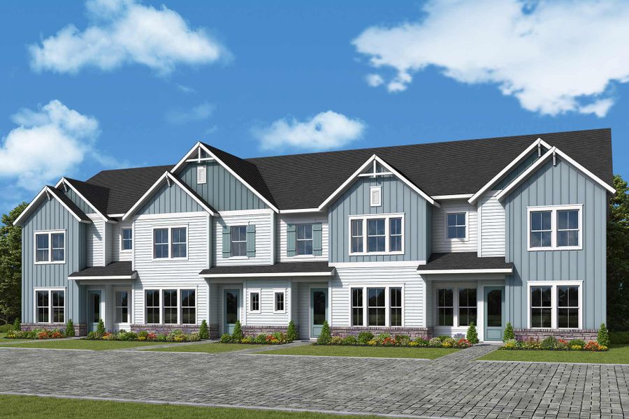 Front exterior of a home in the Crosscreek Walk – Courtyard community, located in Charleston, SC (Image 2). Front exterior of a home in the Crosscreek Walk – Courtyard community, located in Charleston, SC (Image 2).