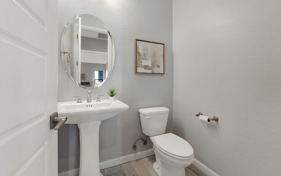 Furnished interior in a model home at Heritage Pointe in Chino Valley (Image 38).