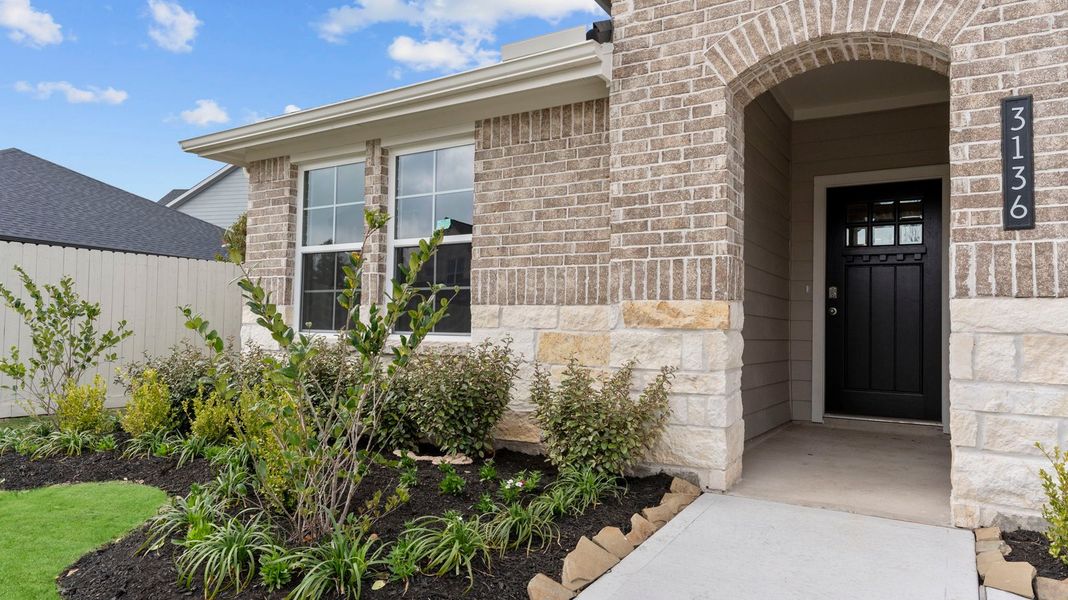 Exterior details of a home in Westland Ranch 50' Homesites, League City (Image 7). Exterior details of a home in Westland Ranch 50' Homesites, League City (Image 7).
