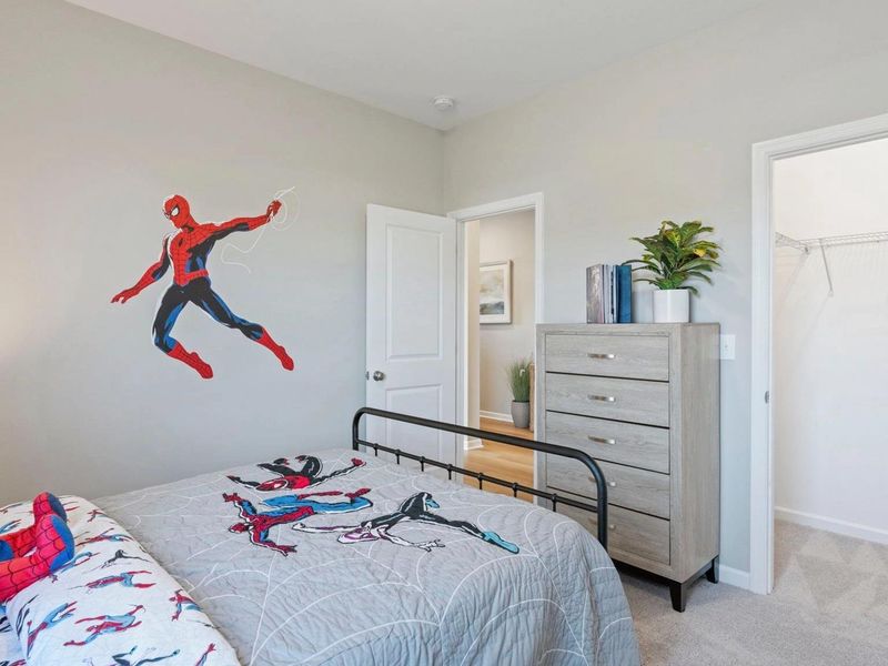 Furnished interior in a model home at Bailey Park in Fayetteville (Image 16).