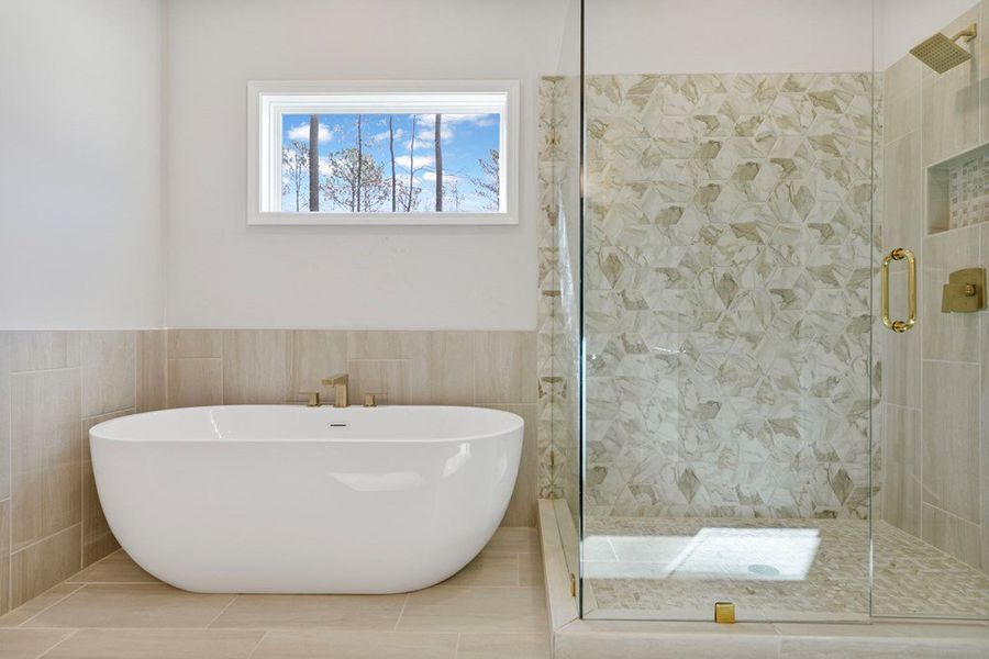 Furnished interior in a model home at Liberty Station in Bremen (Image 12).