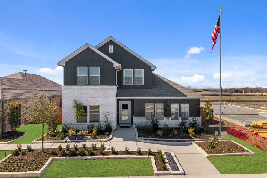 Front exterior of a home in the Heartland community, located in Heartland, TX (Image 3). Front exterior of a home in the Heartland community, located in Heartland, TX (Image 3).