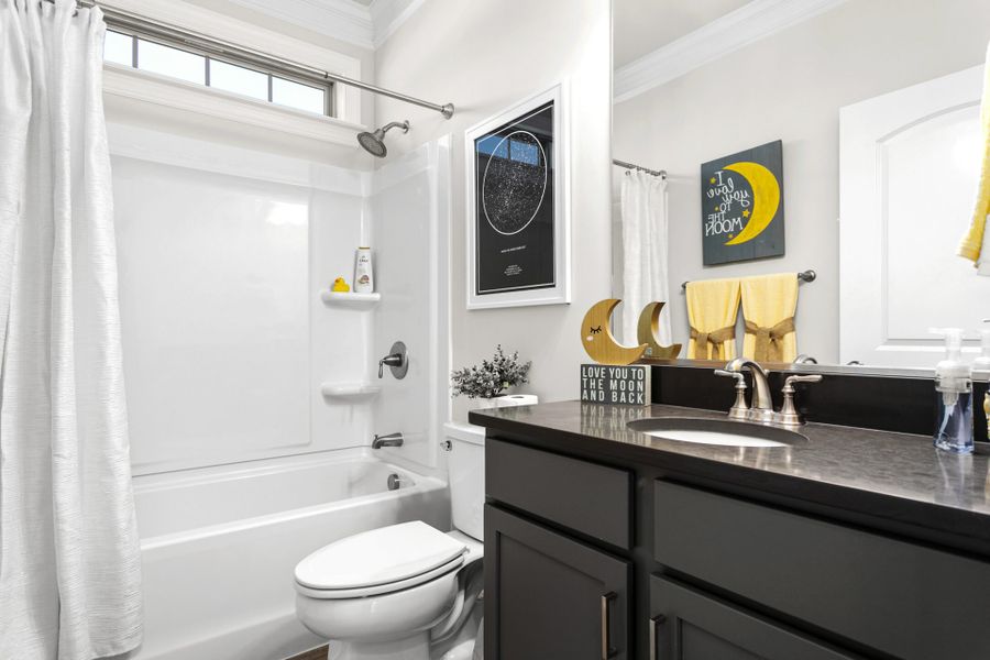 Furnished interior in a model home at Northborough in Colfax (Image 48).