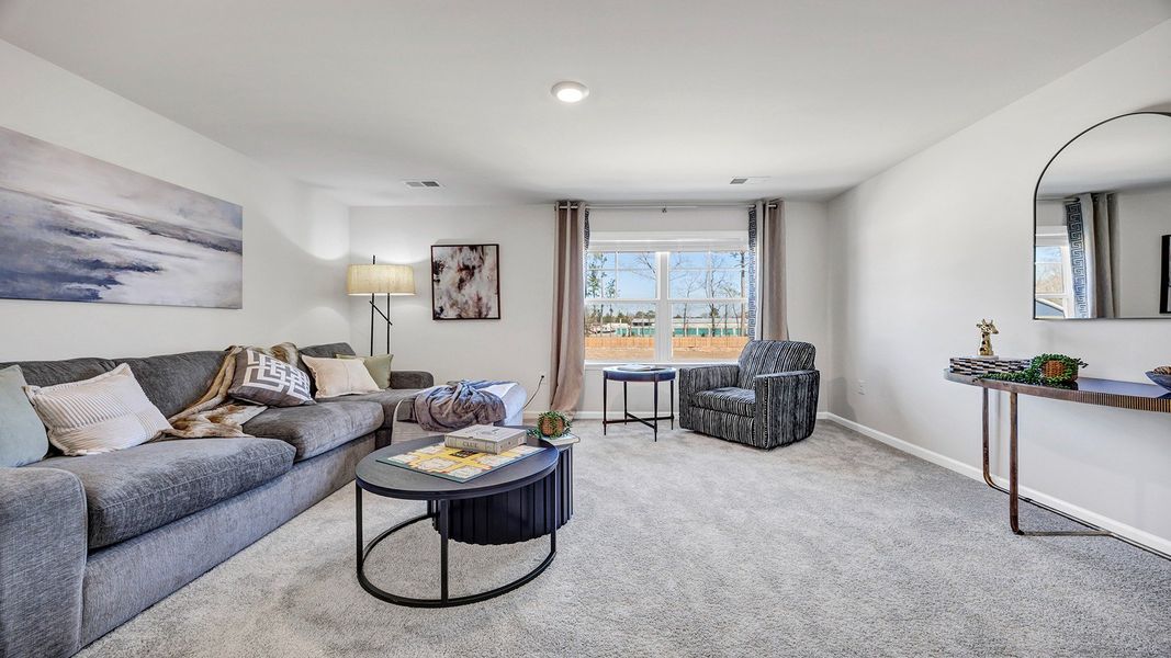 Furnished interior in a model home at Sease's Pond in Gilbert (Image 28).