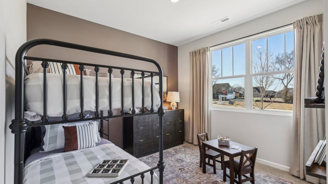 Furnished interior in a model home at CDJ Farms in Portland (Image 30).