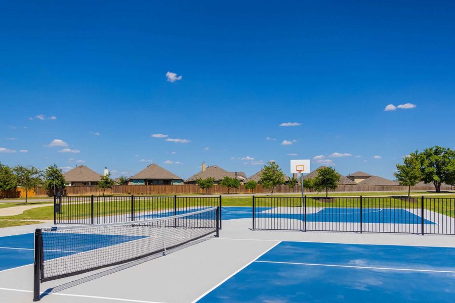 Sport Court with Pickleball