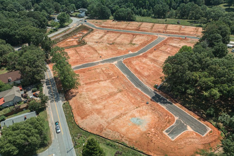 Site preparation and early development at Fountain Grove in Fountain Inn, SC (Image 21). Site preparation and early development at Fountain Grove in Fountain Inn, SC (Image 21).