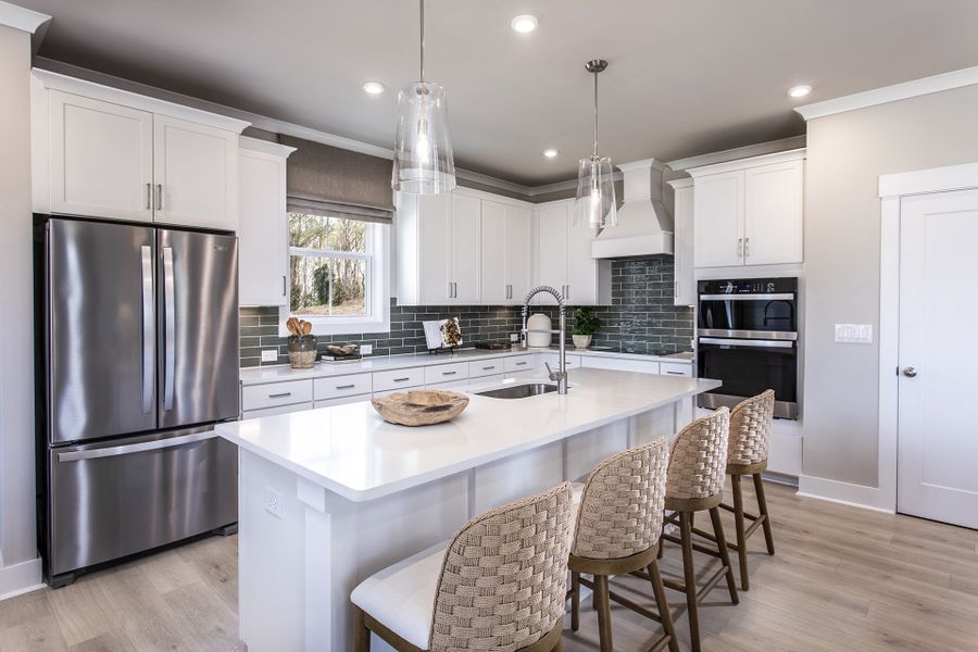 Furnished interior in a model home at Poppy at GreenHouse in Marietta (Image 4).
