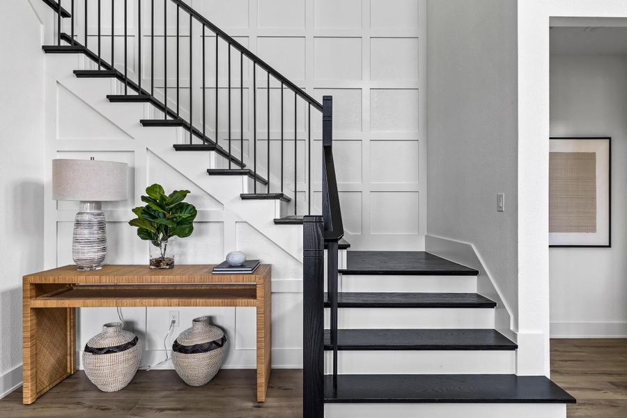 Furnished interior in a model home at Windsong Ranch - The Enclave in Prosper (Image 22). Furnished interior in a model home at Windsong Ranch - The Enclave in Prosper (Image 22).