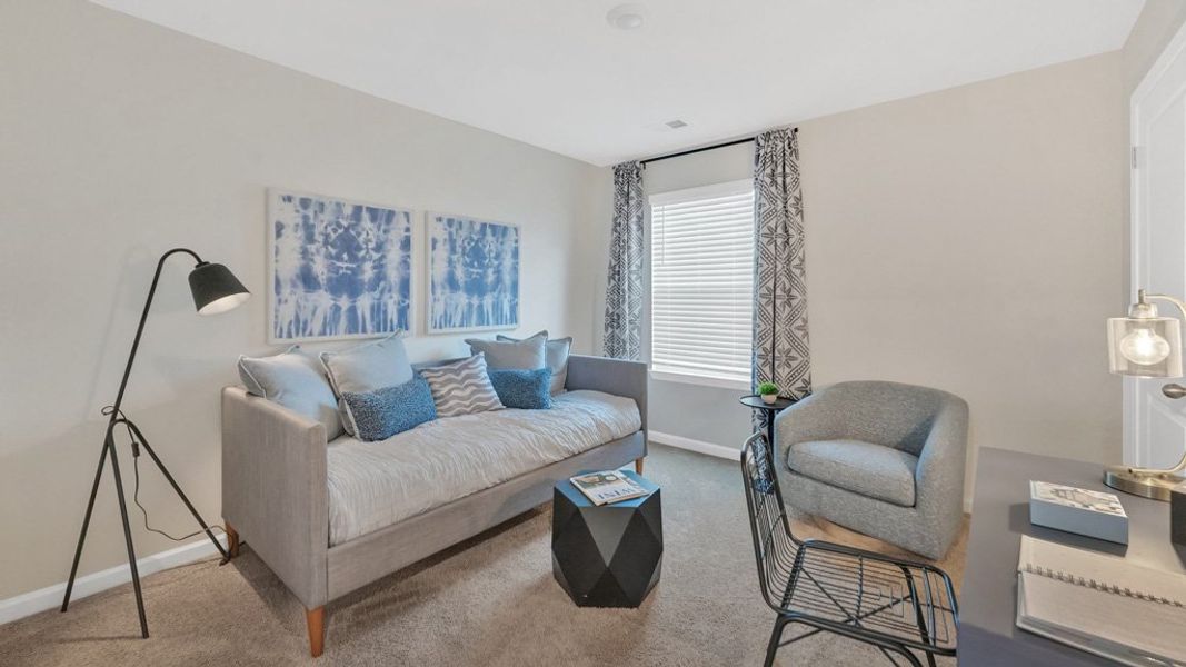 Furnished interior in a model home at Magnolia Ridge in Blountville (Image 23). Furnished interior in a model home at Magnolia Ridge in Blountville (Image 23).