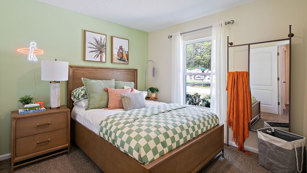 Furnished interior in a model home at Palm Coast Villas in Palm Coast (Image 19). Furnished interior in a model home at Palm Coast Villas in Palm Coast (Image 19).