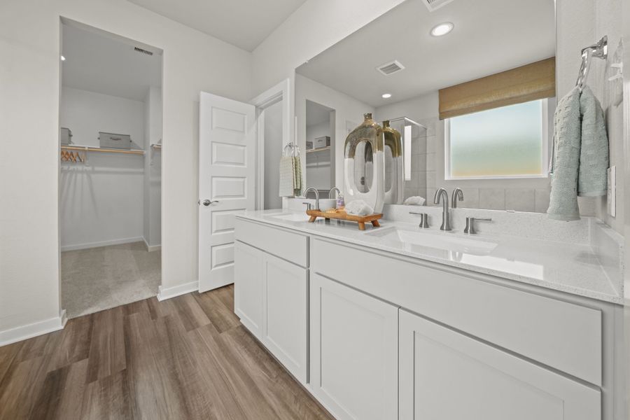 Furnished interior in a model home at Grand Magnolia in Magnolia (Image 16).