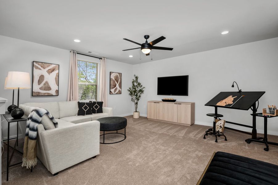 The Greens at Legacy - DSLD Homes - Springfield TN - Loft/Bonus Room The Greens at Legacy - DSLD Homes - Springfield TN - Loft/Bonus Room