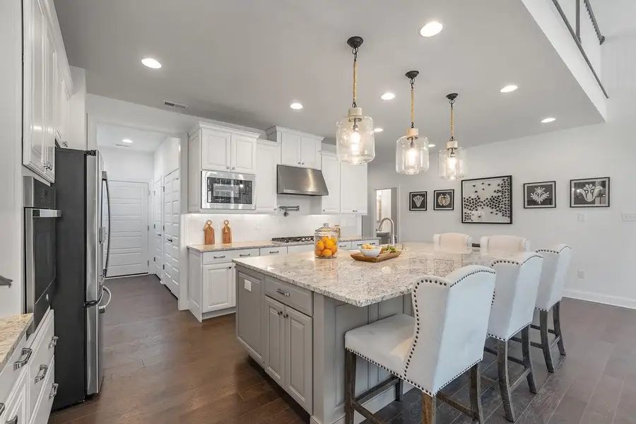 Furnished interior in a model home at Millstone in Hendersonville (Image 13). Furnished interior in a model home at Millstone in Hendersonville (Image 13).