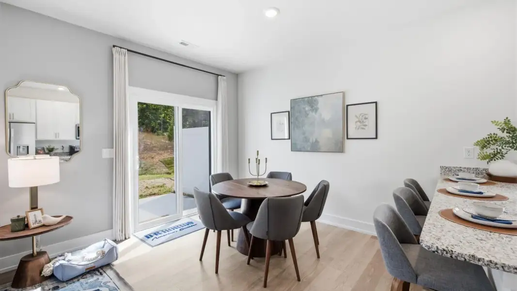 Furnished interior in a model home at Oak Vista in Knoxville (Image 9).