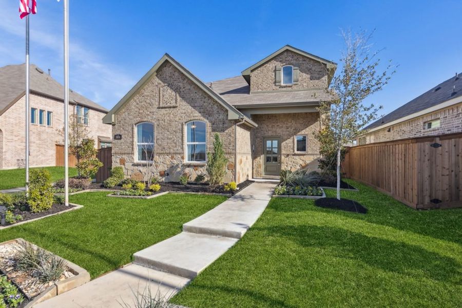 Front exterior of a home in the Heartland community, located in Heartland, TX (Image 3).