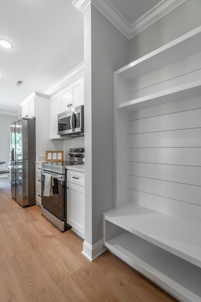 Furnished interior in a model home at The Exuma in Ooltewah (Image 6).