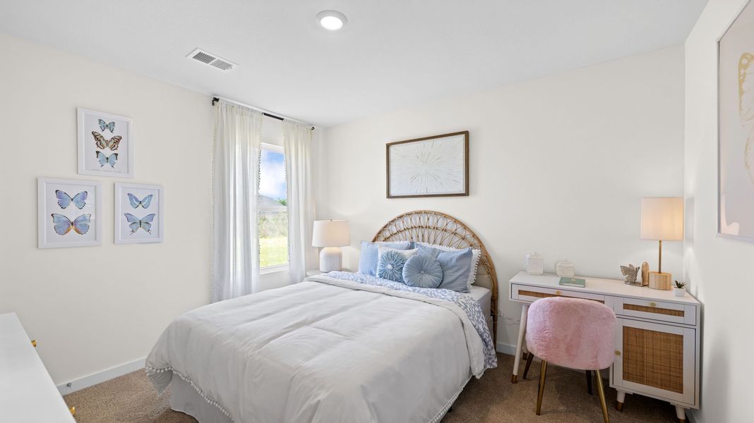 Furnished interior in a model home at Prairie Pass Express in Apison (Image 7).