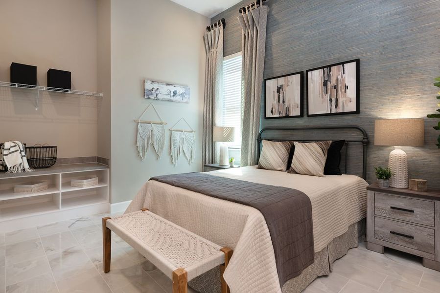 Furnished interior in a model home at Paradiso Grande Resort in Orlando (Image 24).