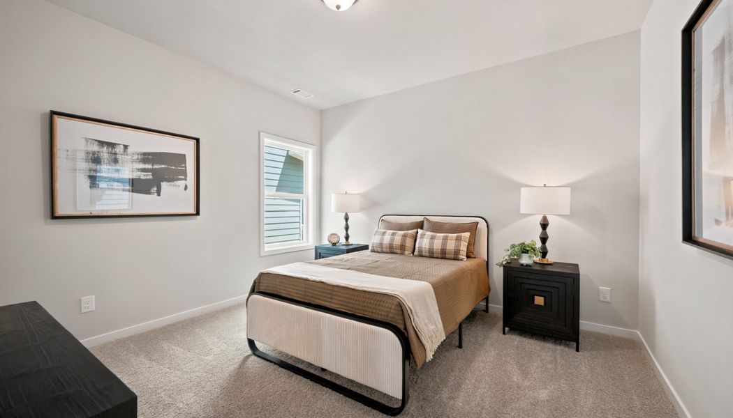 Furnished interior in a model home at Fowler Farms in Auburn (Image 91).