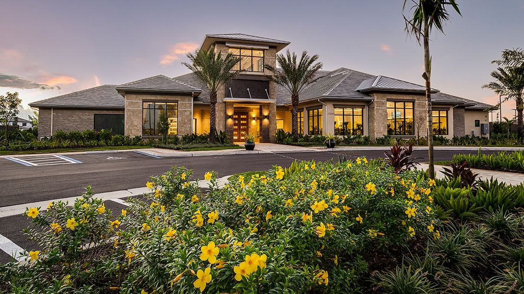 Front exterior of a home in the Esplanade by the Islands community, located in Naples, FL (Image 4).