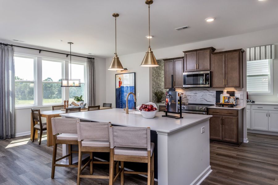 Furnished interior in a model home at Pembroke in Hope Mills (Image 24).