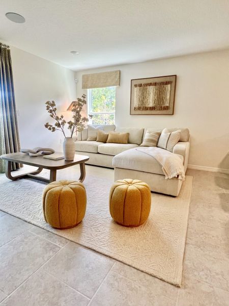 Furnished interior in a model home at Richmond Cove in Palm Bay (Image 26).