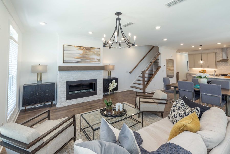 Benton I - Model Home - Living Room