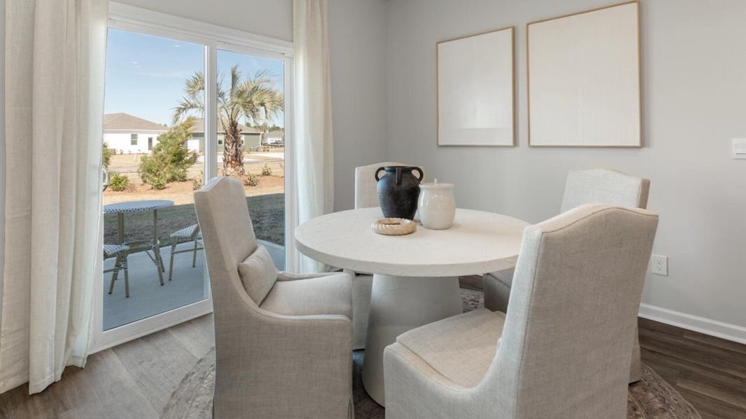 Furnished interior in a model home at Bella Point in Bolivia (Image 9). Furnished interior in a model home at Bella Point in Bolivia (Image 9).