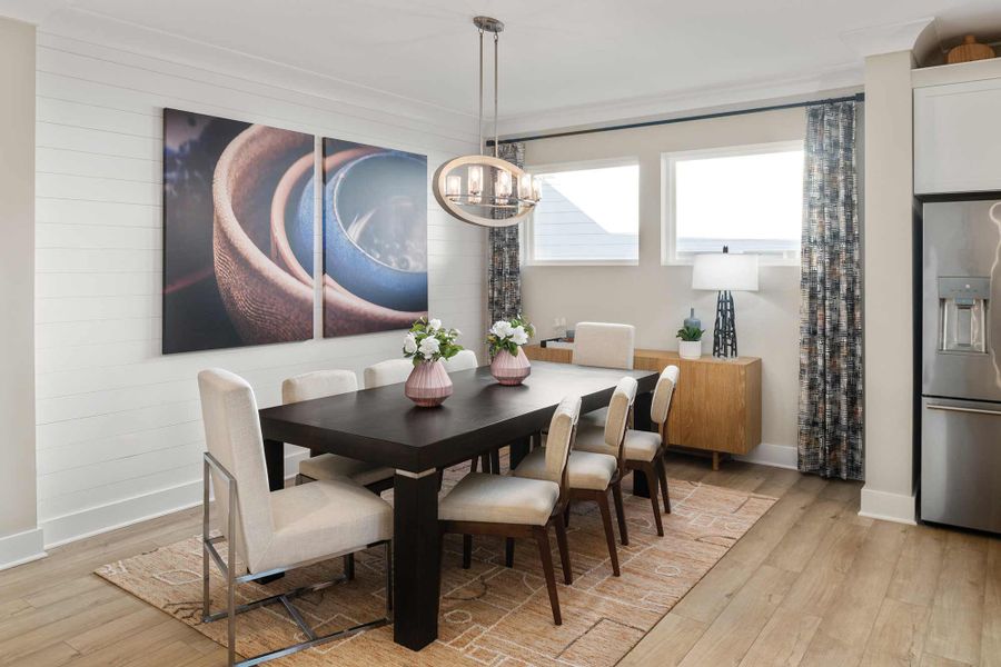 Furnished interior in a model home at Encore at Rye Ranch – Executive in Parrish (Image 12).