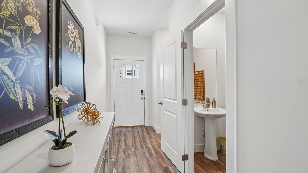 Furnished interior in a model home at Fieldcrest Acres Townhomes in Blountville (Image 15). Furnished interior in a model home at Fieldcrest Acres Townhomes in Blountville (Image 15).