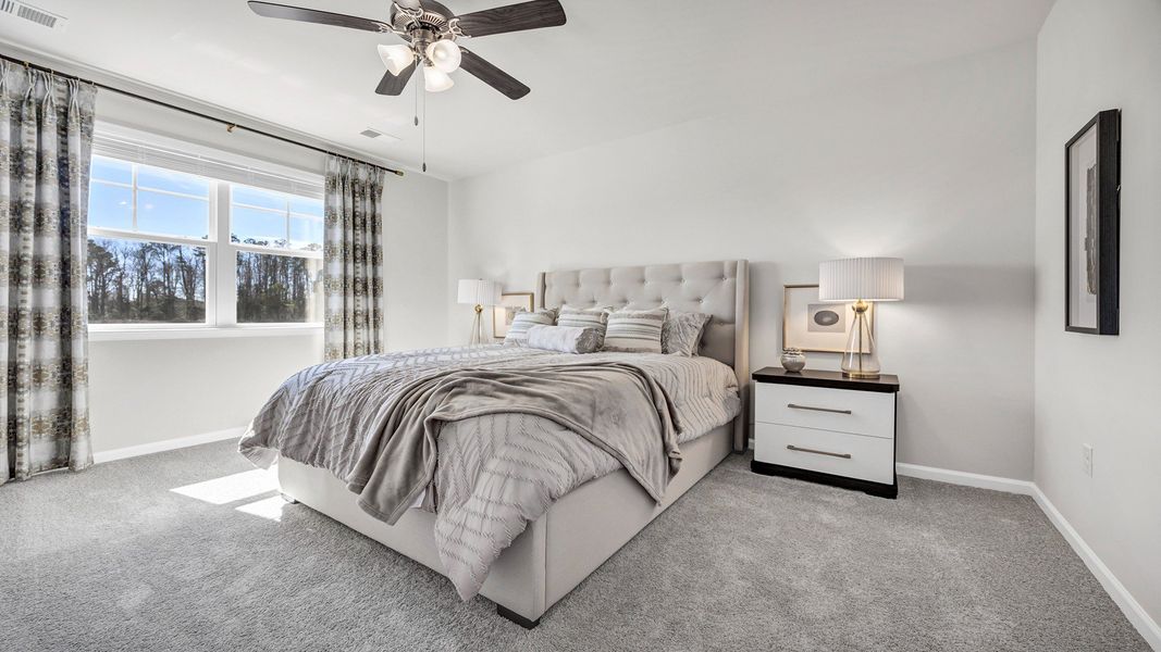 Furnished interior in a model home at Sease's Pond in Gilbert (Image 5).