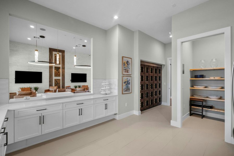 Wine Lockers - Kitchen Clubhouse | Belterra Tradition:Wine Lockers - Kitchen Clubhouse | Belterra Tradition