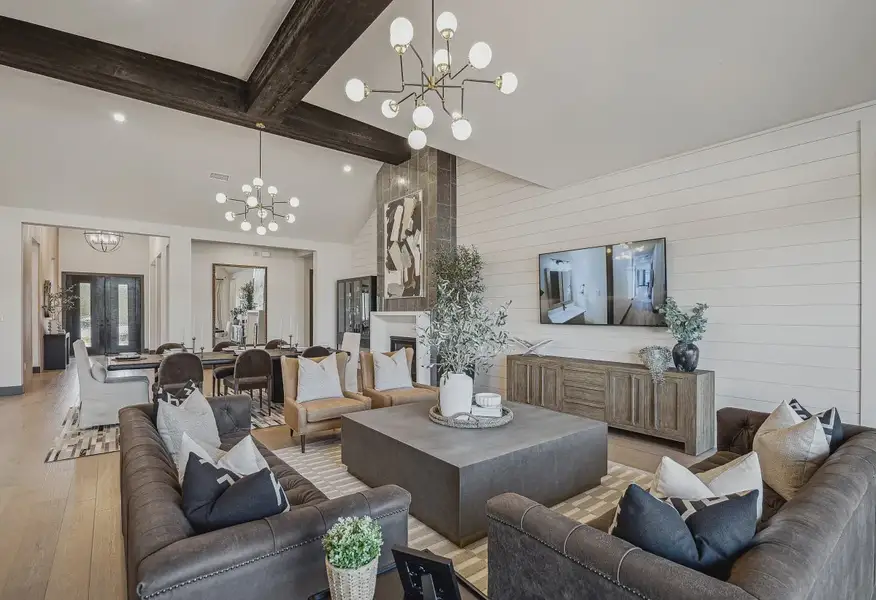 Plan 6029 Model Great Room - 4 of 11