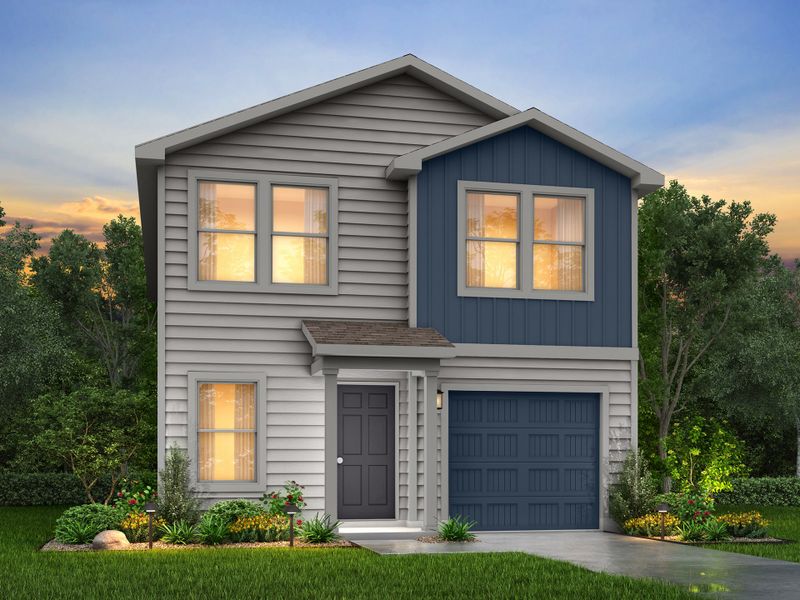 Front exterior of a home in the Park Central community, located in Mineola, TX (Image 9). Front exterior of a home in the Park Central community, located in Mineola, TX (Image 9).