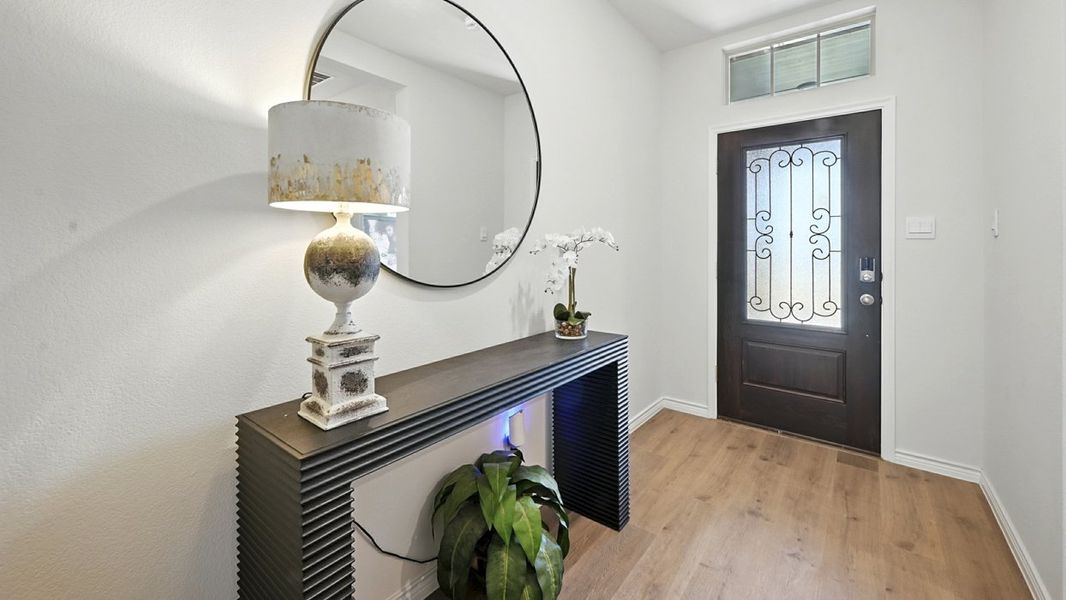 Furnished interior in a model home at Lilybrooke at Legacy Hills in Celina (Image 5).