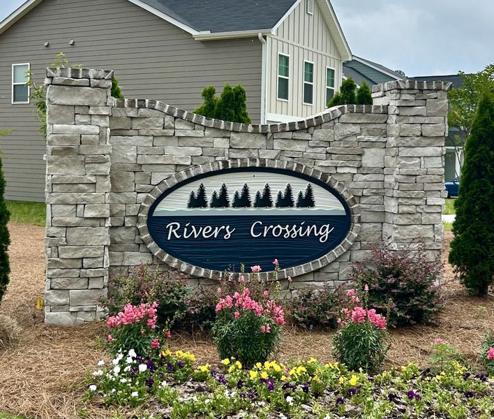 Front exterior of a home in the Rivers Crossing community, located in Aiken, SC (Image 1).