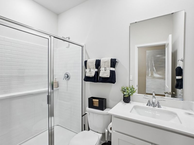 Furnished interior in a model home at Avalon Place - Signature Series in Durham (Image 11). Furnished interior in a model home at Avalon Place - Signature Series in Durham (Image 11).