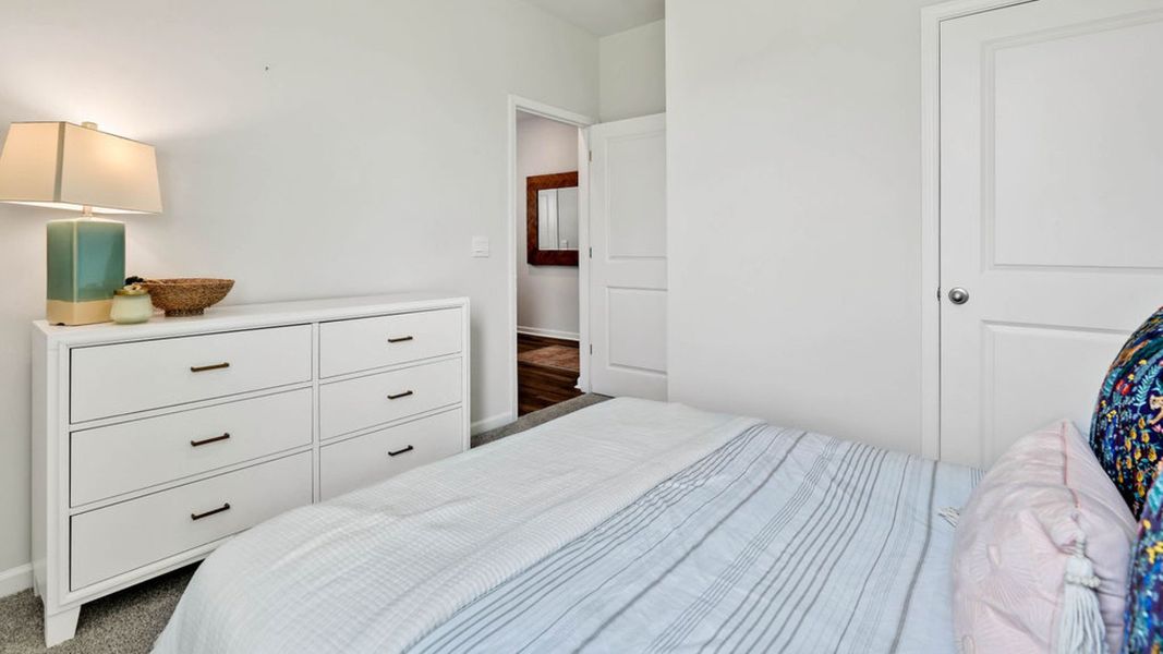 Furnished interior in a model home at Driftwood in Richlands (Image 7).