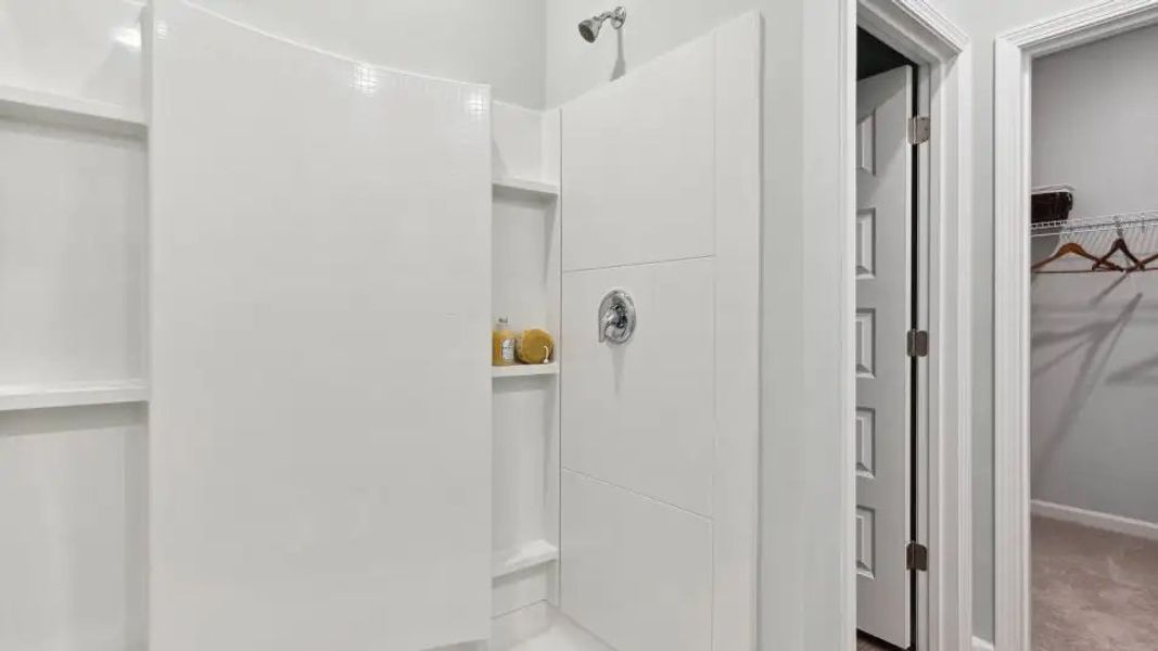 Furnished interior in a model home at The Vines: Pines in Charlotte (Image 8).