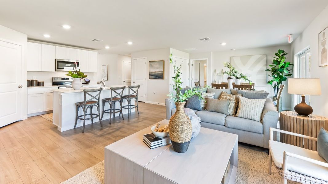 Furnished interior in a model home at Hemingway Pointe in Fort Myers (Image 14).
