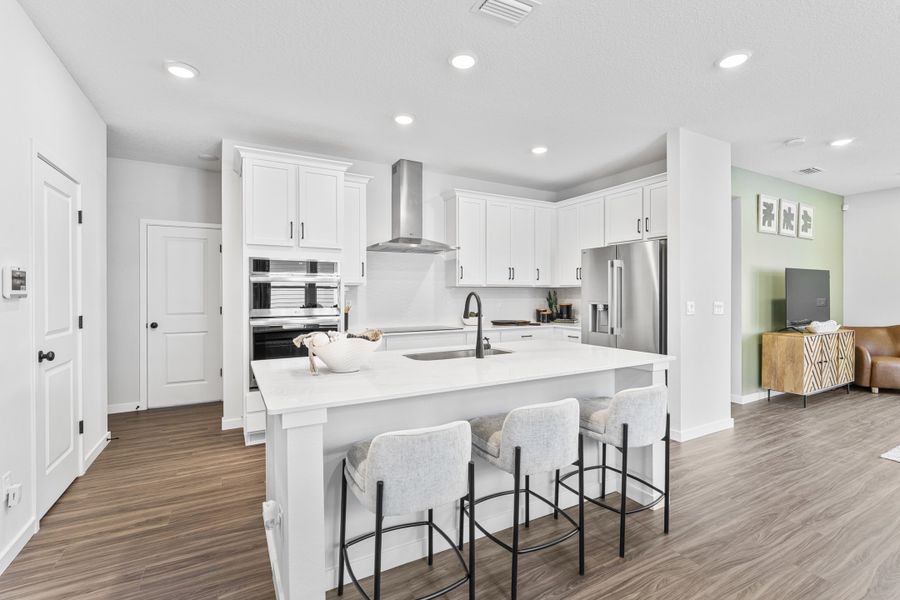 Silverbell II Floor Plan Chef's Kitchen at The Preserve at Camden Woods Silverbell II Floor Plan Chef's Kitchen at The Preserve at Camden Woods