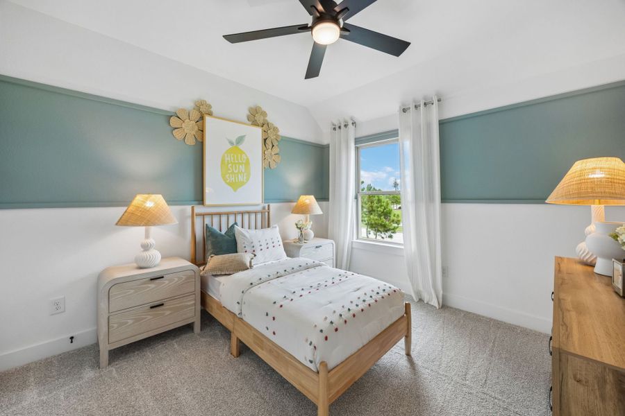 Furnished interior in a model home at Mavera in Conroe (Image 18). Furnished interior in a model home at Mavera in Conroe (Image 18).
