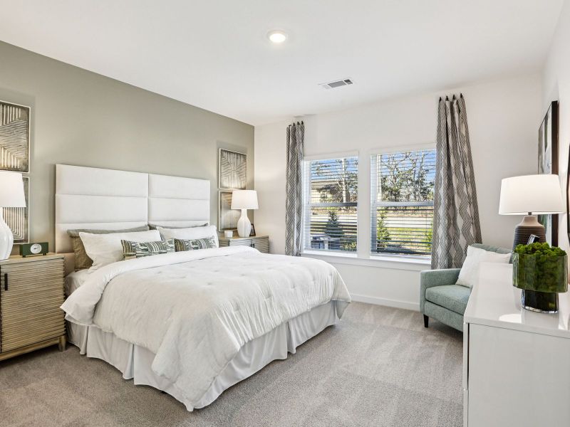 Furnished interior in a model home at Greystone - Ridge Series in Smyrna (Image 20).