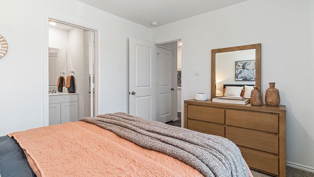 Furnished interior in a model home at Sonora in San Antonio (Image 15).