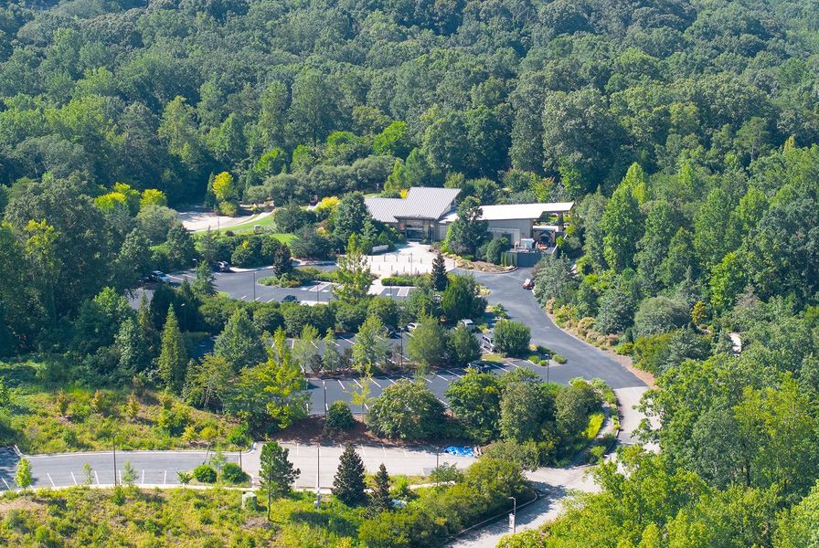 Gainesville Aerial Atlanta Botanical Gardens 03