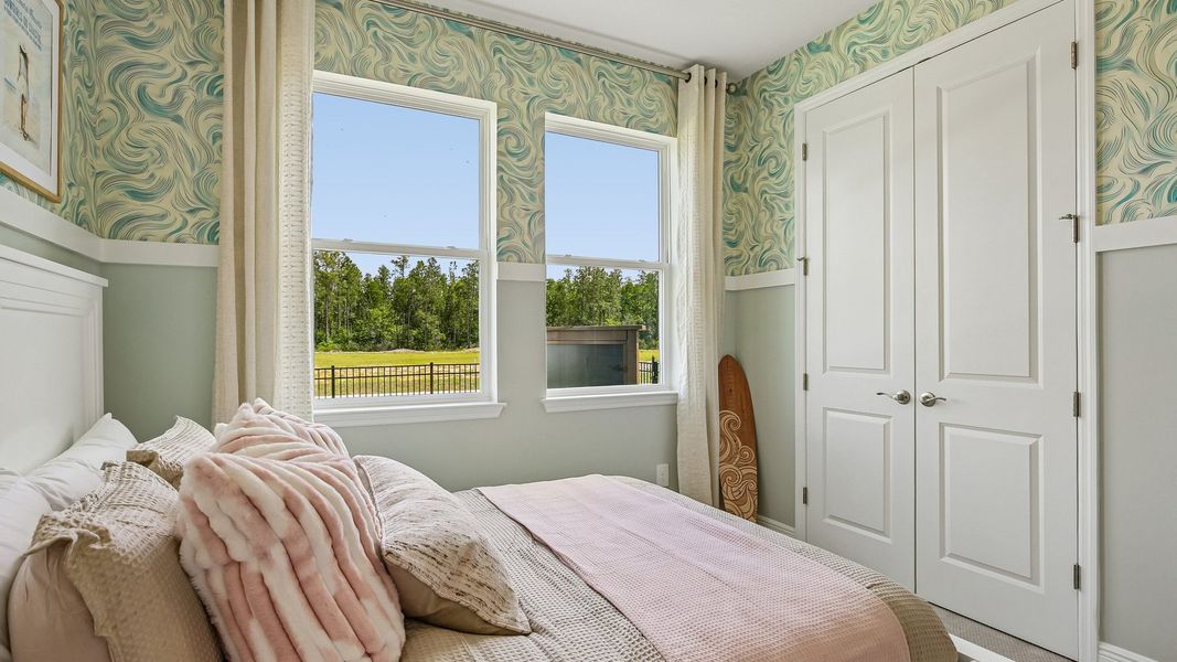 Furnished interior in a model home at Hammock at Two Rivers in Zephyrhills (Image 92).