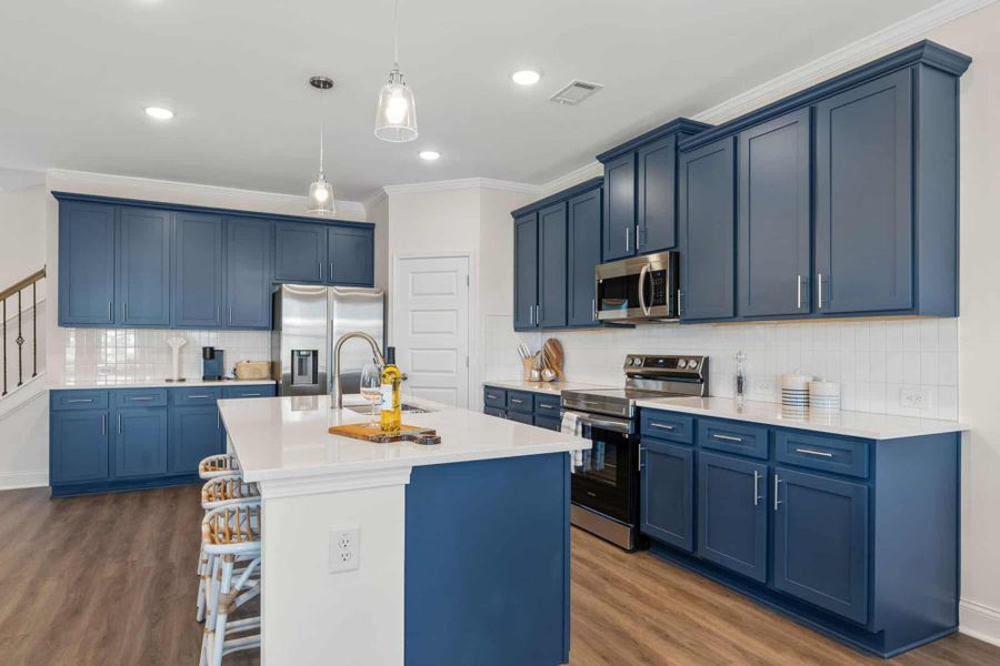 Furnished interior in a model home at Somerset at Riverbrook in Gainesville (Image 9). Furnished interior in a model home at Somerset at Riverbrook in Gainesville (Image 9).