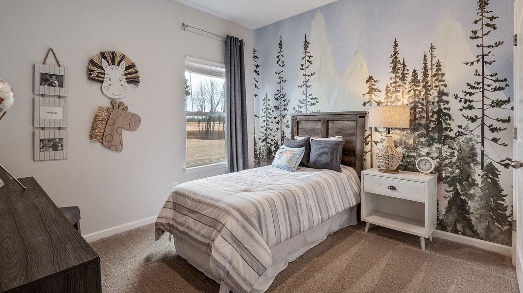 Furnished interior in a model home at Morford in Jackson (Image 17).