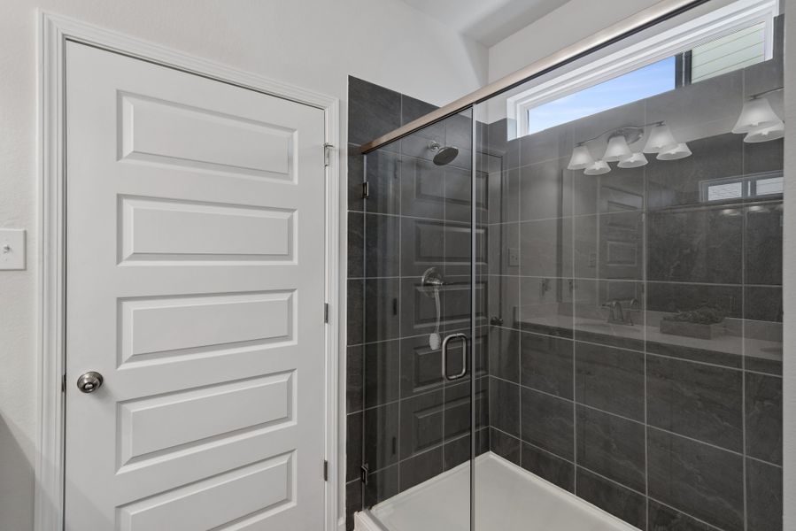 The Sparrow II- Primary Bathroom with Large Walk-in Shower